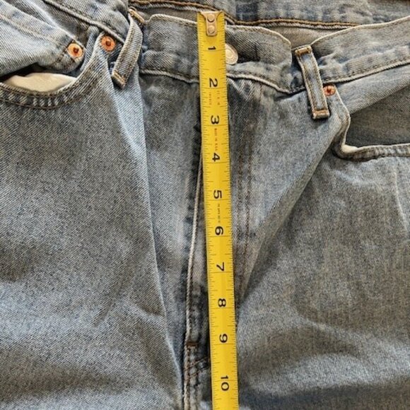 Levi's 550 Mens Jeans Size 38x32 Relaxed Blue Jeans Workwear - Picture 8 of 14